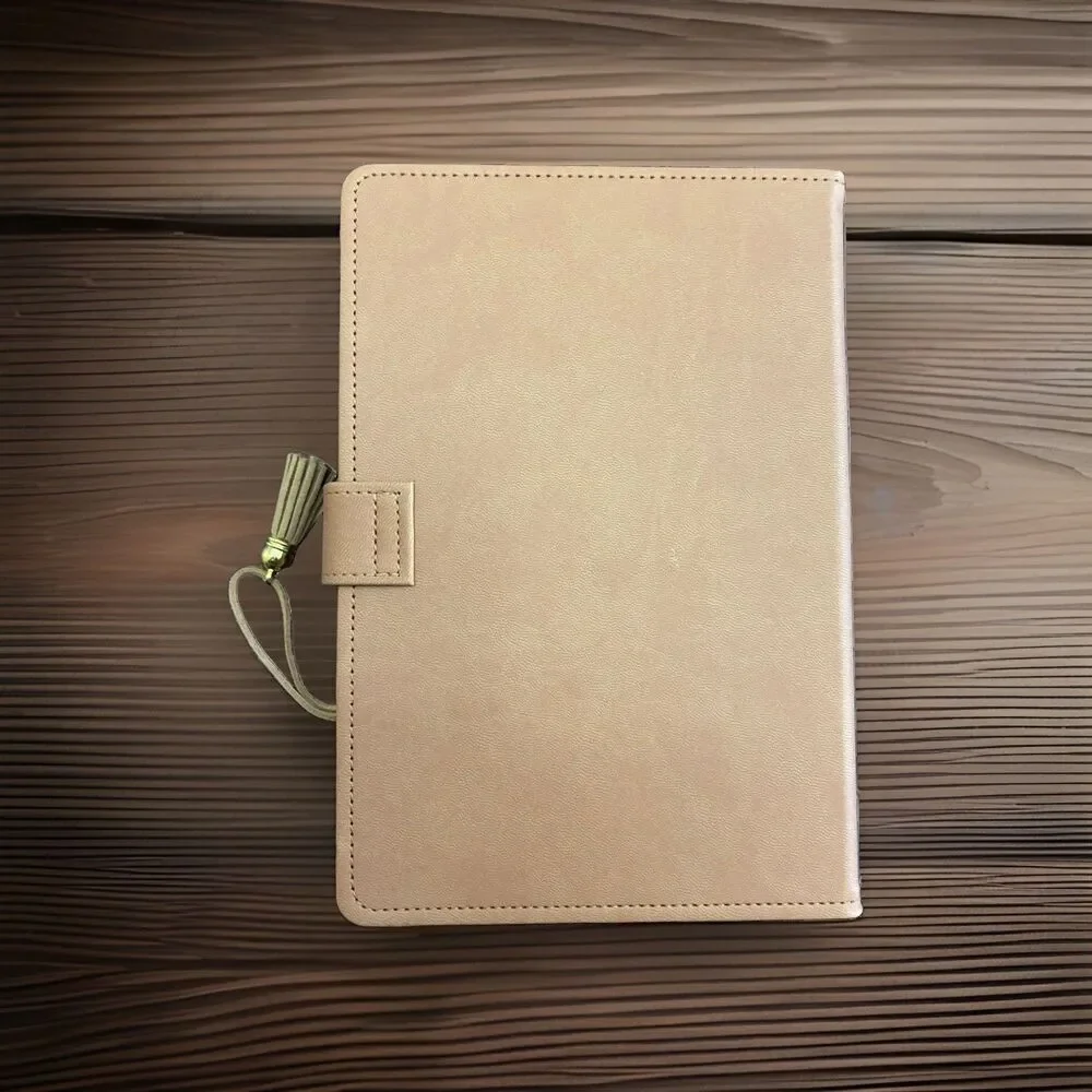 Corner Office By Jot Brown Faux Leather Journal 192 Page Tassel Bookmark